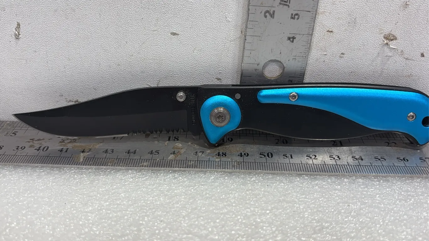Folding Knife, Frame Lock, Stainless Steel, Approx. 3 1/2" Blade Length, 4 1/2" Closed *Unreserved*