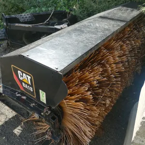 (#7) 2012 CAT BA18 84" Angle Broom Sweeper Attachment