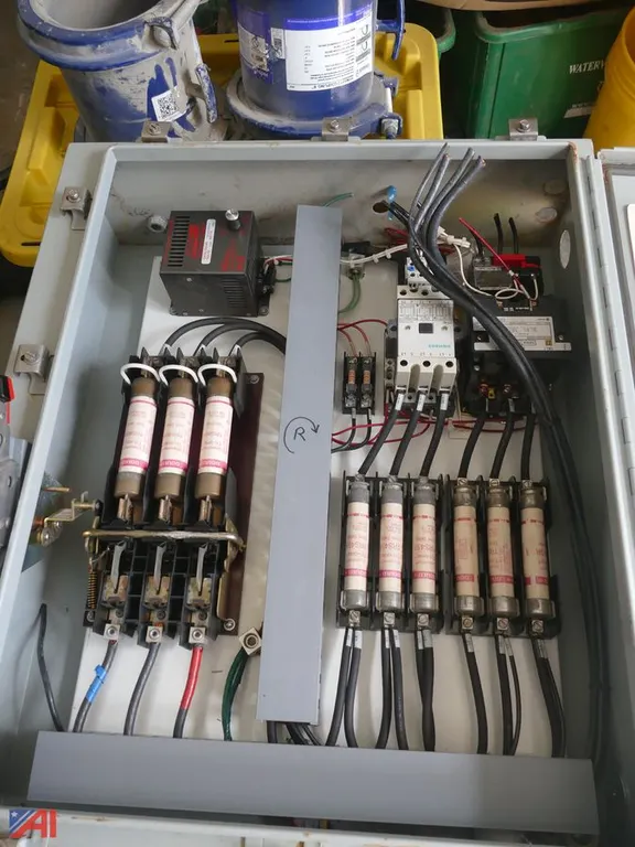 (#12) Industrial Control Panel Enclosure with Fuses