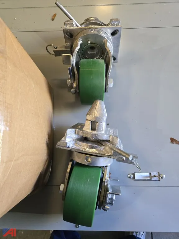 (4) Sea Box Heavy Duty Caster Wheels, New/Old Stock