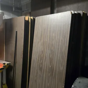 (39) Wood Grain Banquet Tables