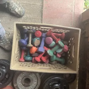Rubber Coated Dumbbells