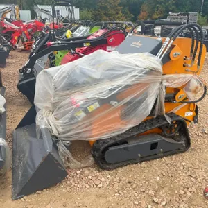 LHR-ME380X2 Skidsteer Loader - Orange