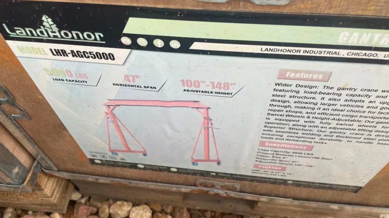 5000lb Gantry Crane
