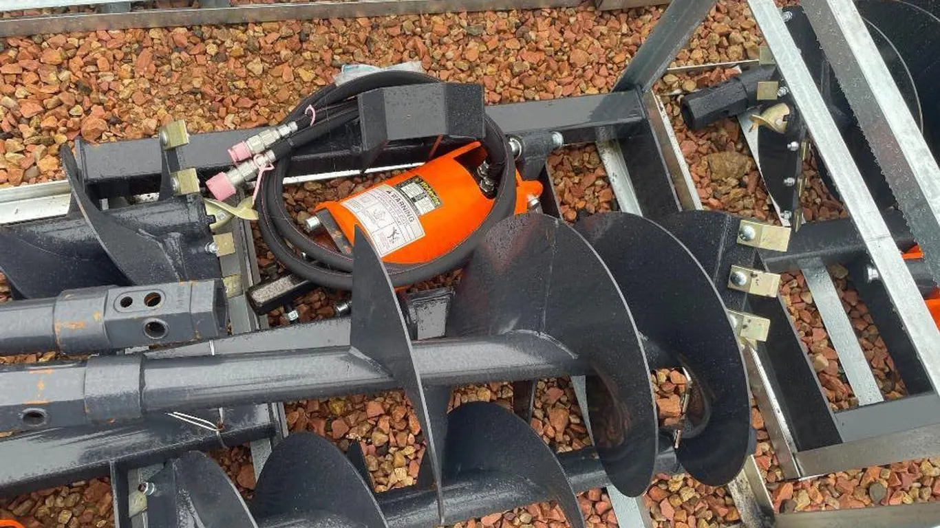 Skidsteer Auger Drive & Bit