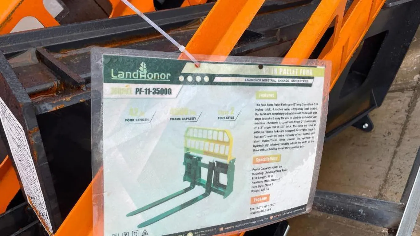 Pallet Forks - Orange/Black