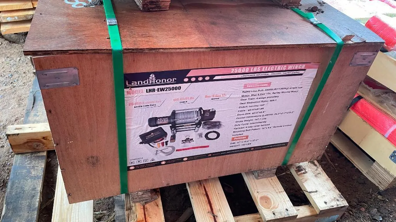 25000lbs Electric Winch