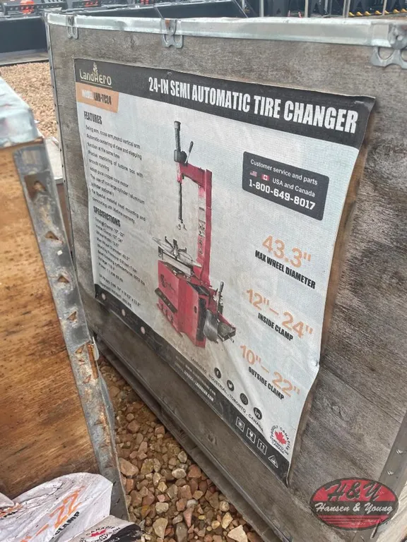 24'' Semi-Automatic Tire Changer