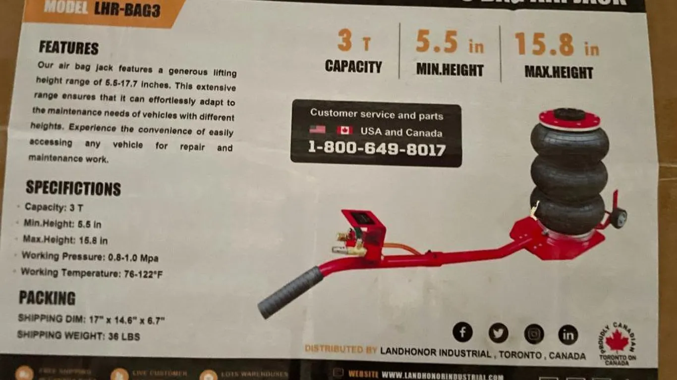 3 Bag Air Jack