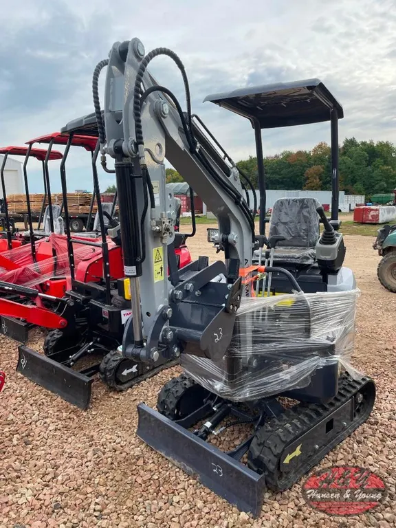 Mini ATS-ME18 Excavator - Gray