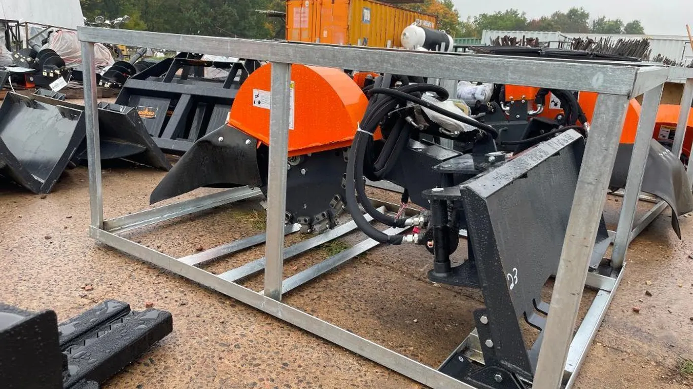 Skidsteer Stump Grinder