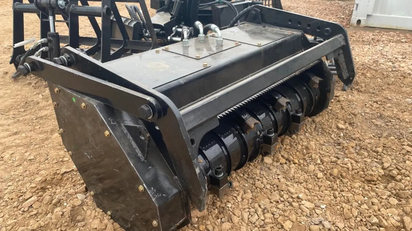 Forestry Drum Mulcher - To Fit MINI Skidsteer Loader