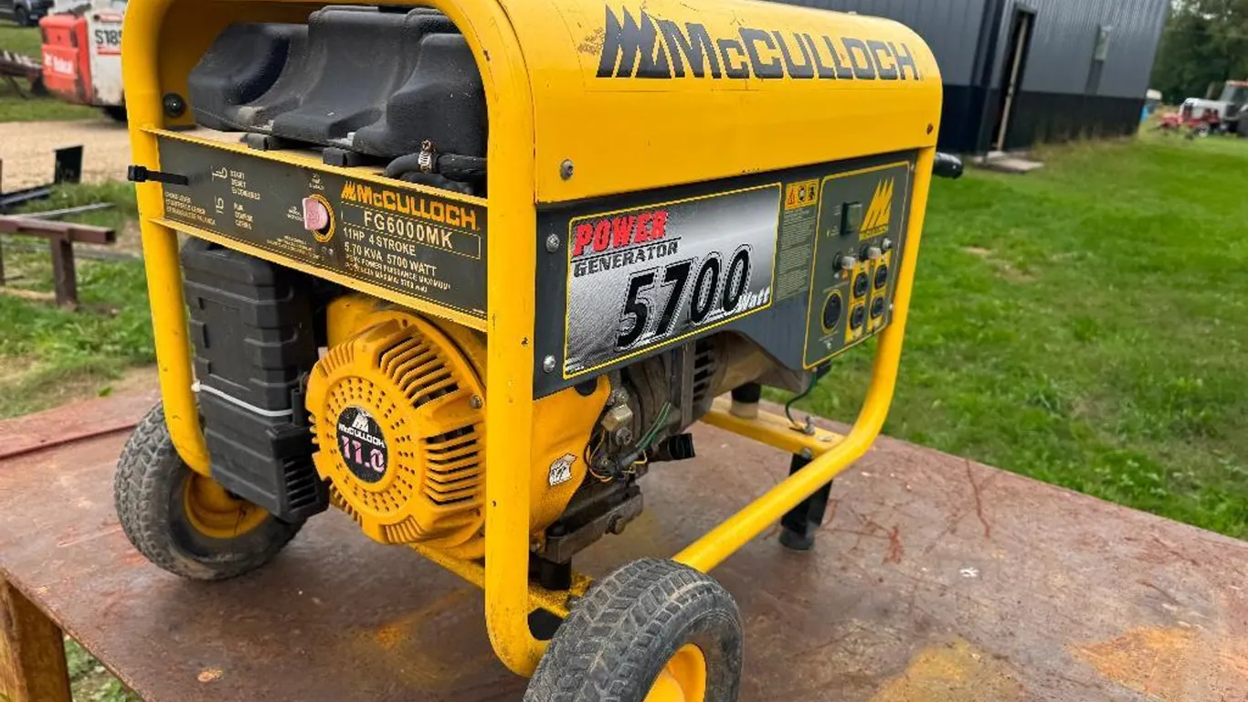 McCulloch 5700 Watt Generator