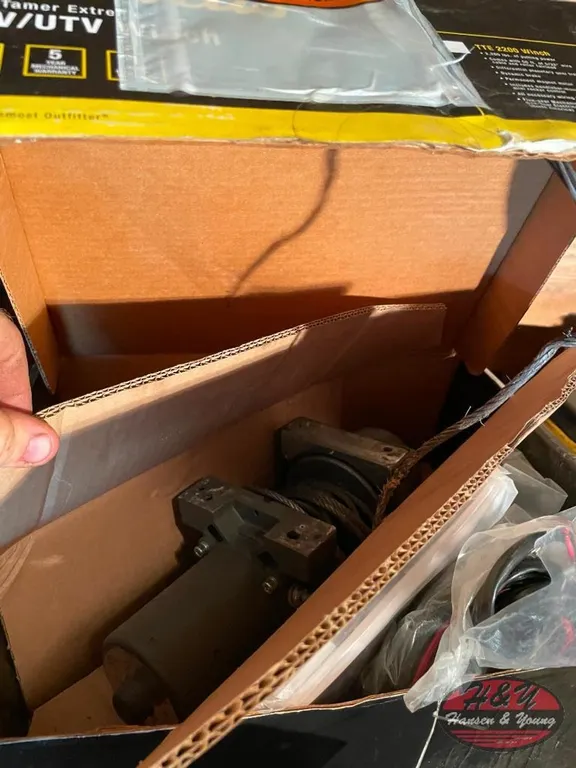 Cabelas ATV Winch, Beam Trolley and Over head Hoist