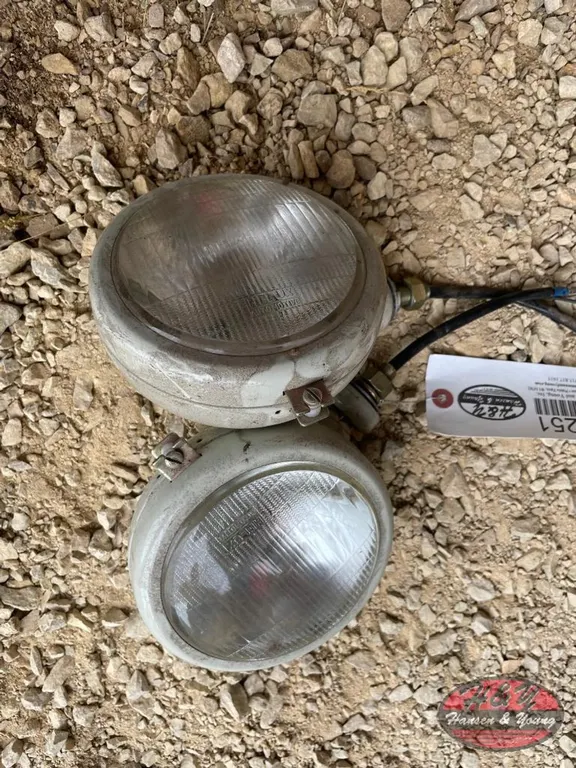 Pair of Ford Tractor Headlights