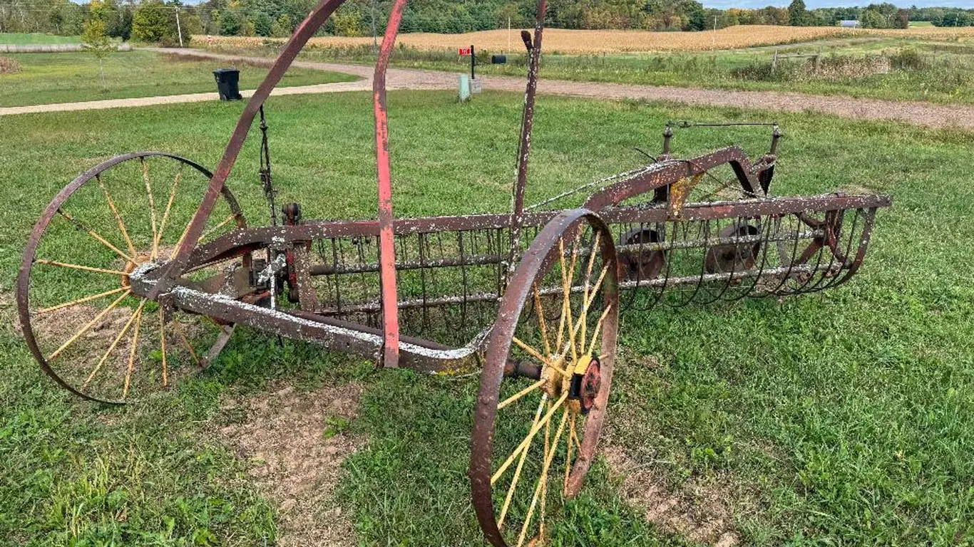 Steel Wheel Side Rake