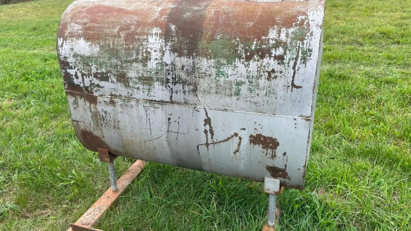 Fuel Barrel on Stand