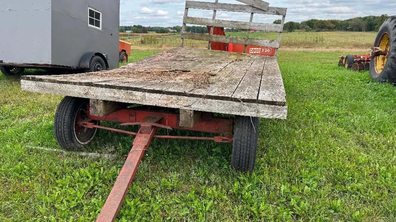 Flatbed Hay Wagon