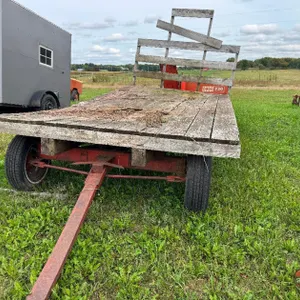 Flatbed Hay Wagon