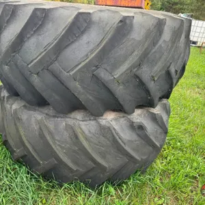 Pair of 24.5x32 Tires and Rims