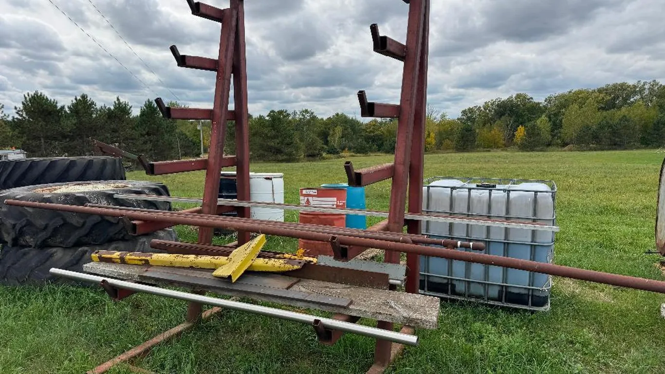 Steel Rack and Content