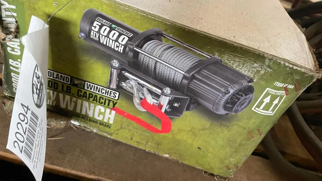 5000lb ATV Winch