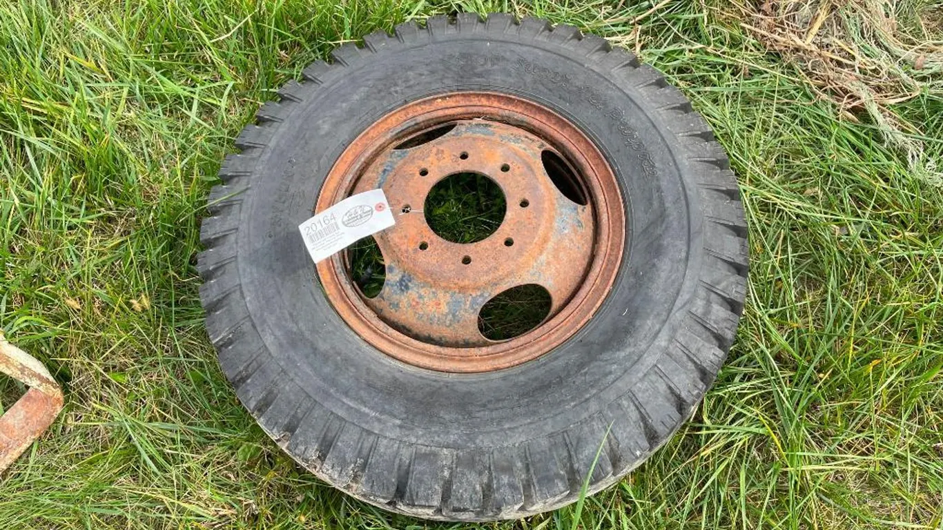 7.50-16 Tire and RIm