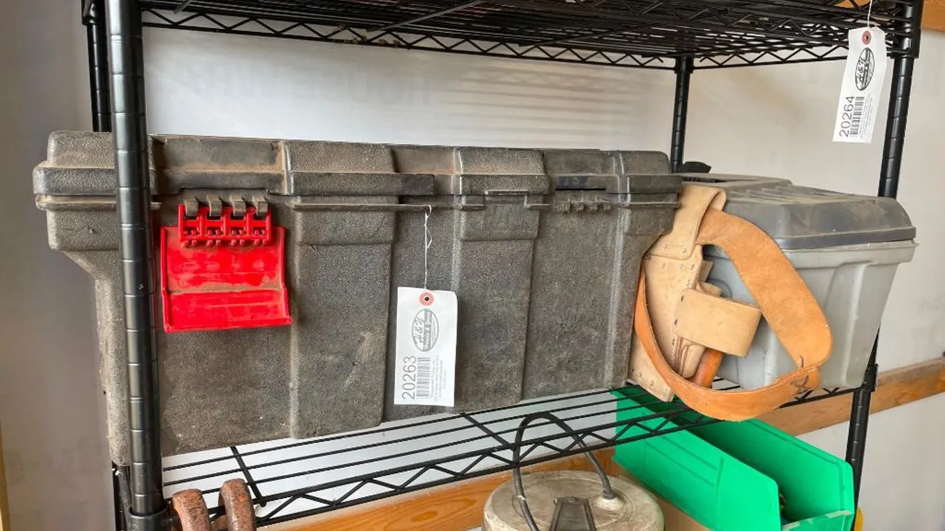 (2) Tool Boxes and Content