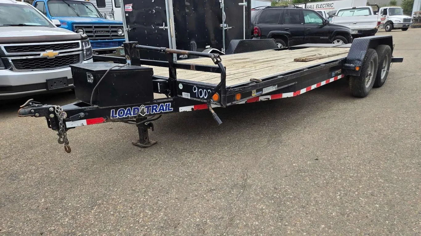 2021 LOADTRAIL 20' FLATBED TRAILER, 4ZECH2023N1219002