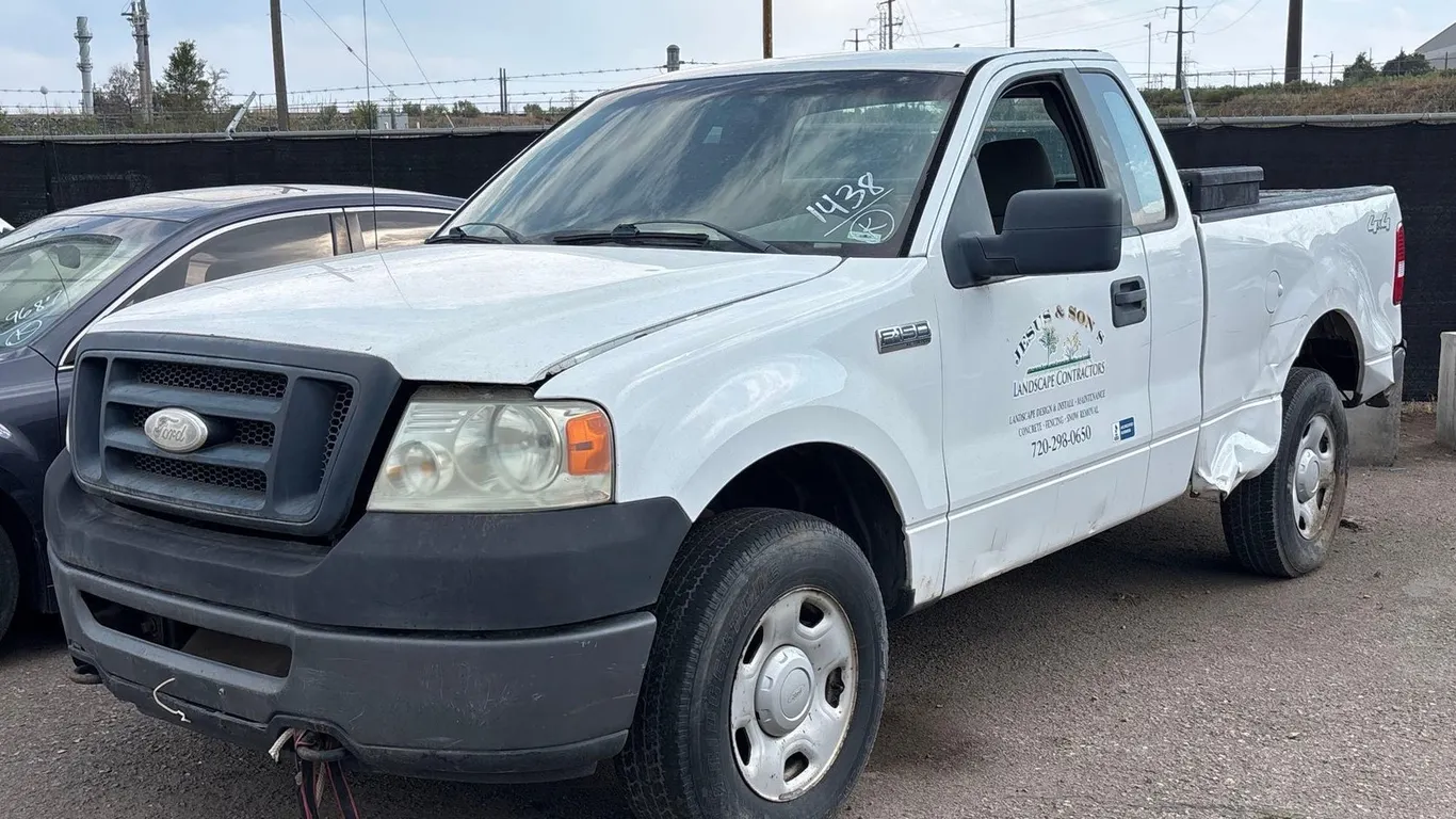2008 FORD F-150 XL TRUCK, 1FTRF14W28KE91438, KEY