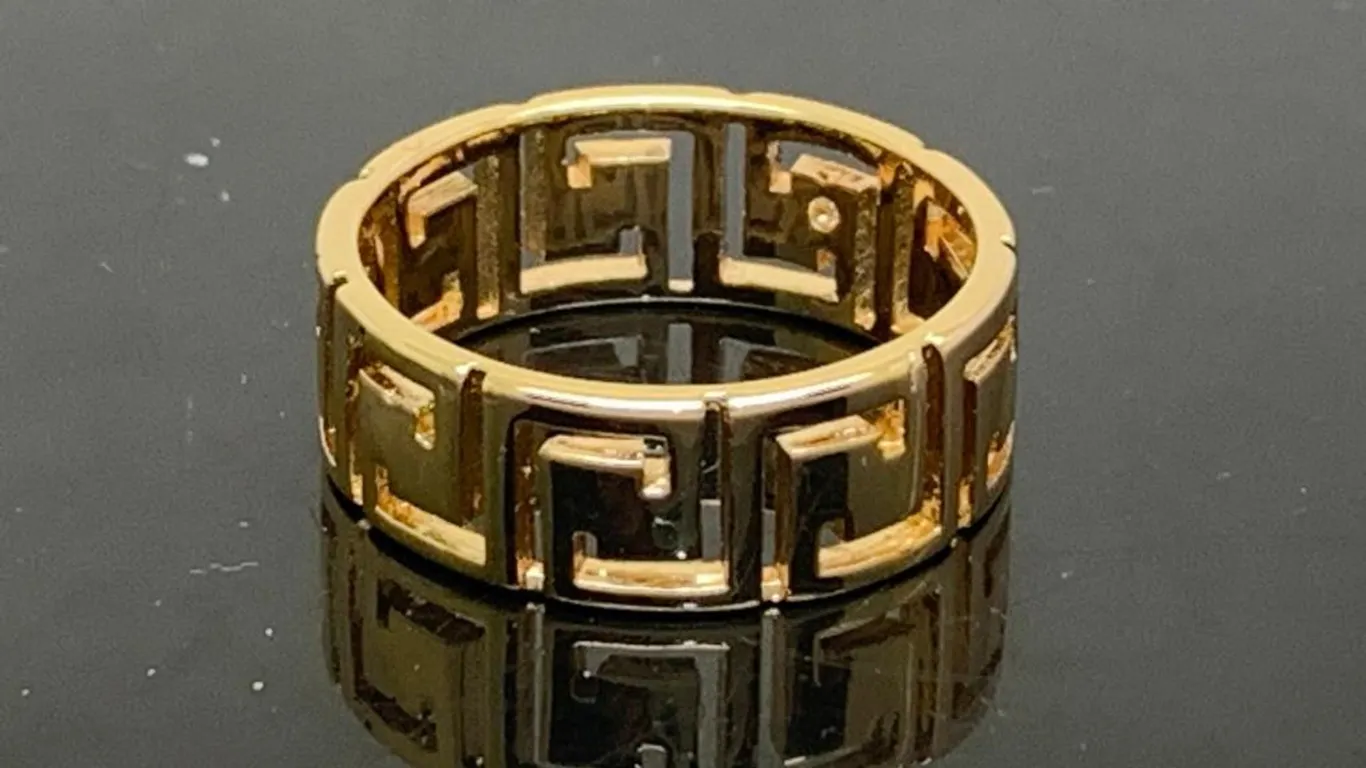 Gold Tone Ring