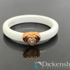 Ceramic Heart Shape Ring
