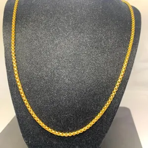 Gold Tone Chain Necklace