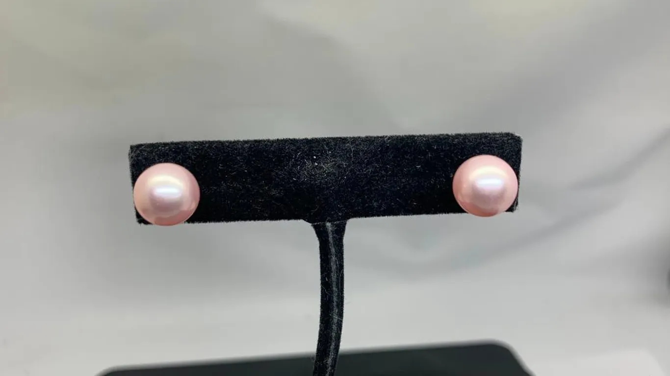 Sterling Silver Pearl Earrings