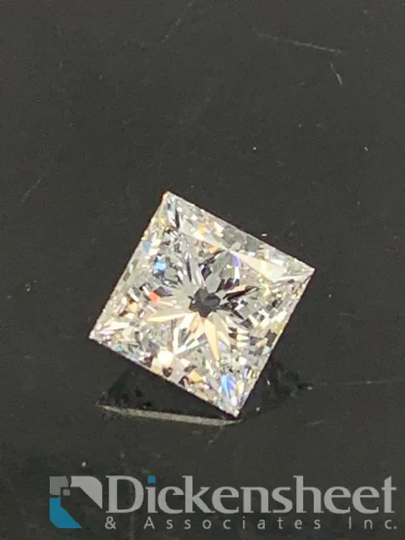 2.5 Carat Lab Grown Diamond Princess Cut VS1 Clarity E Color