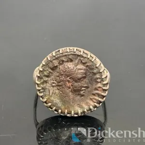 Silver Coin Ring