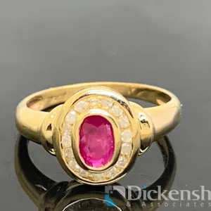 14KT Yellow Gold Ruby Ring