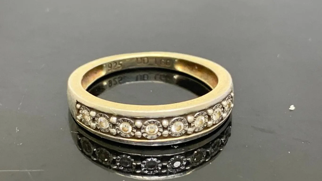 Sterling Silver Wedding Band