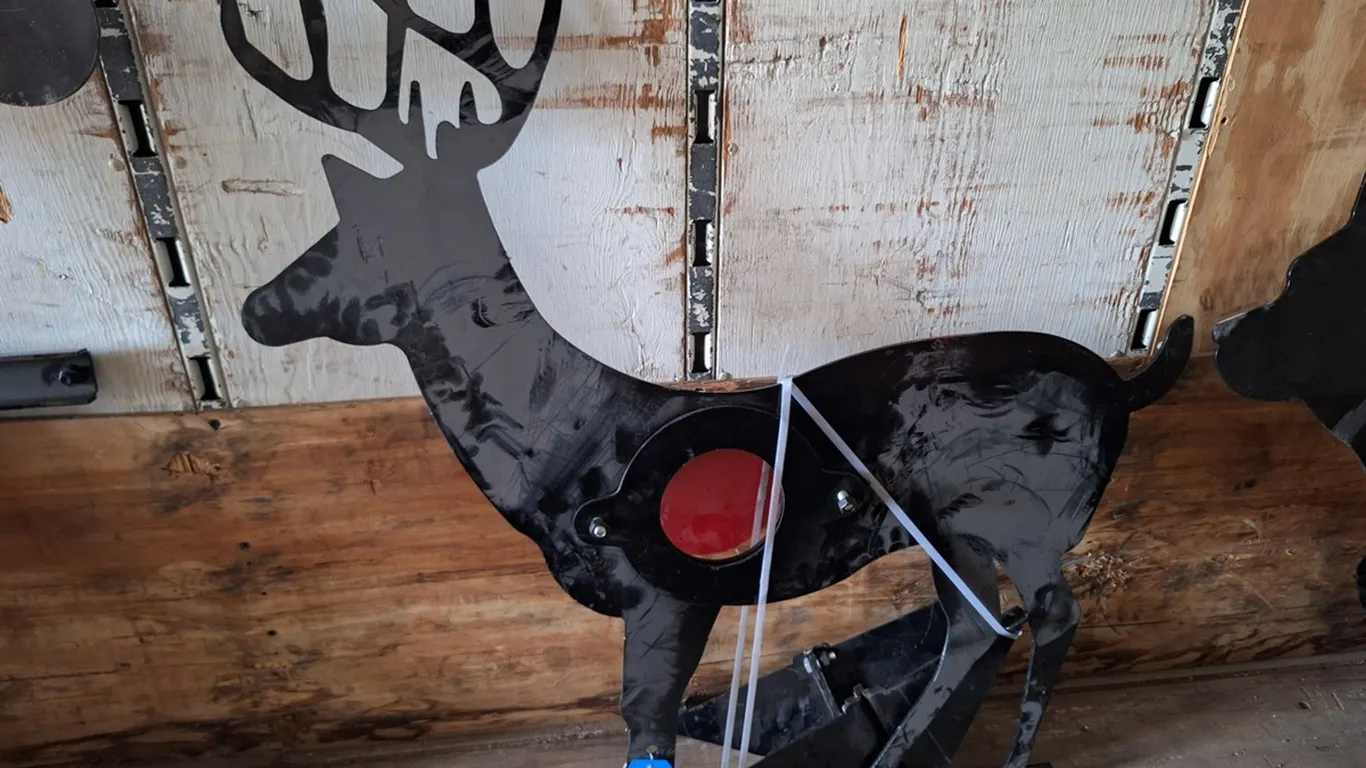 2026 Future Deer Shaped Shooting Target, Model FT-ST550L, Unused, It is a lightweight and portable structure, easy to transport and install on the sho