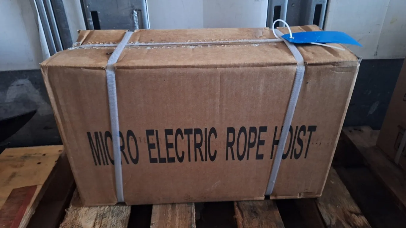 2026 ZJZ Electric Hoist, Unused