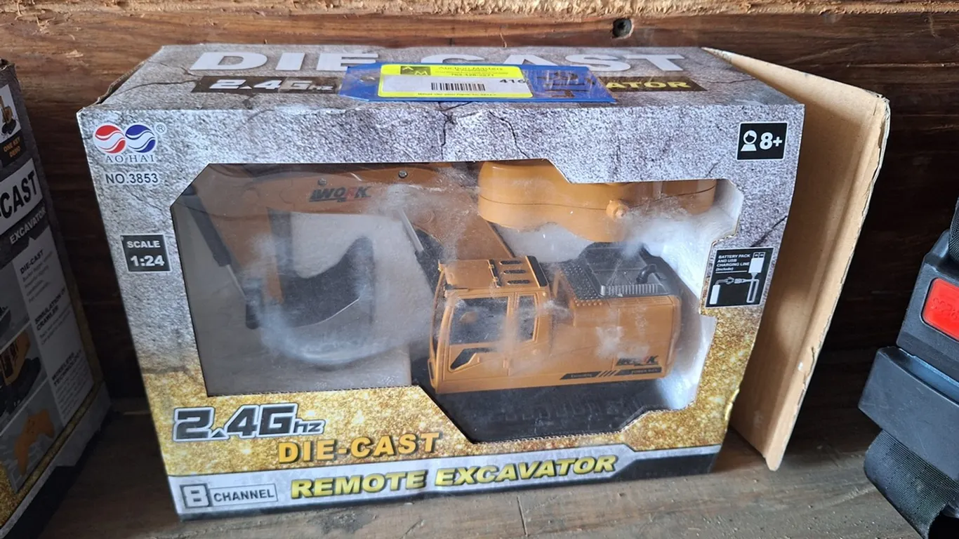 2026 Future Excavator Toy, Unused