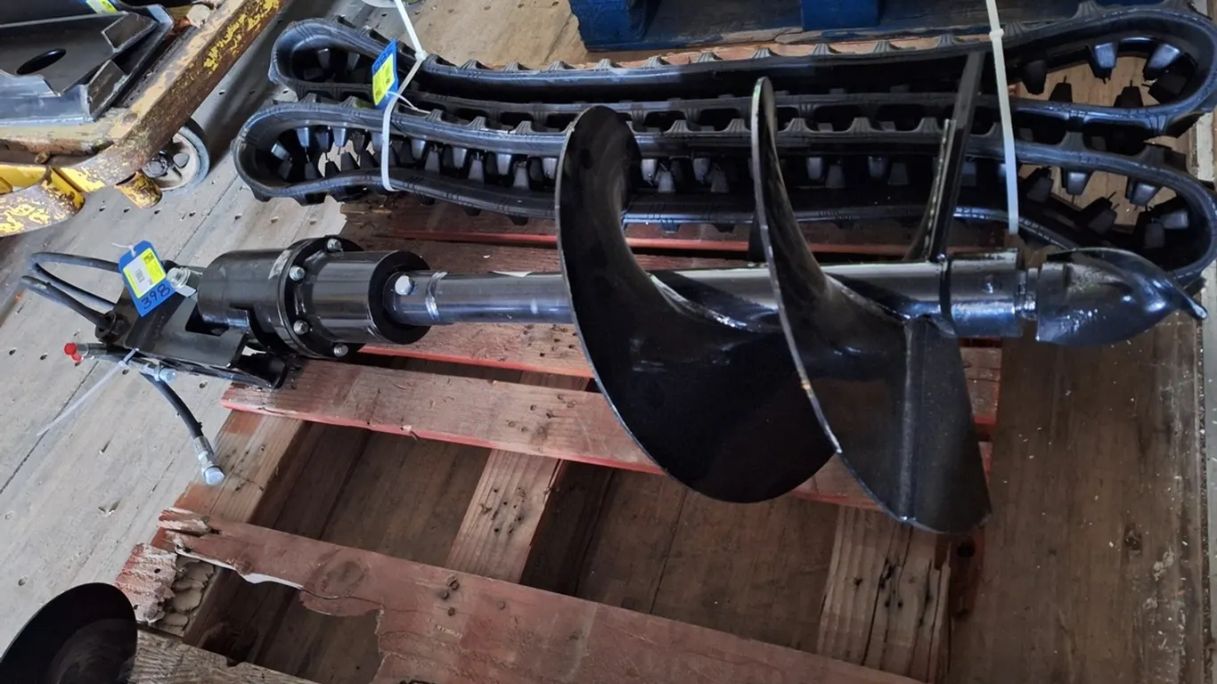 2026 Future Excavator Auger Attachment, Unused, fits 1-2 ton excavator, pin diameter 2"