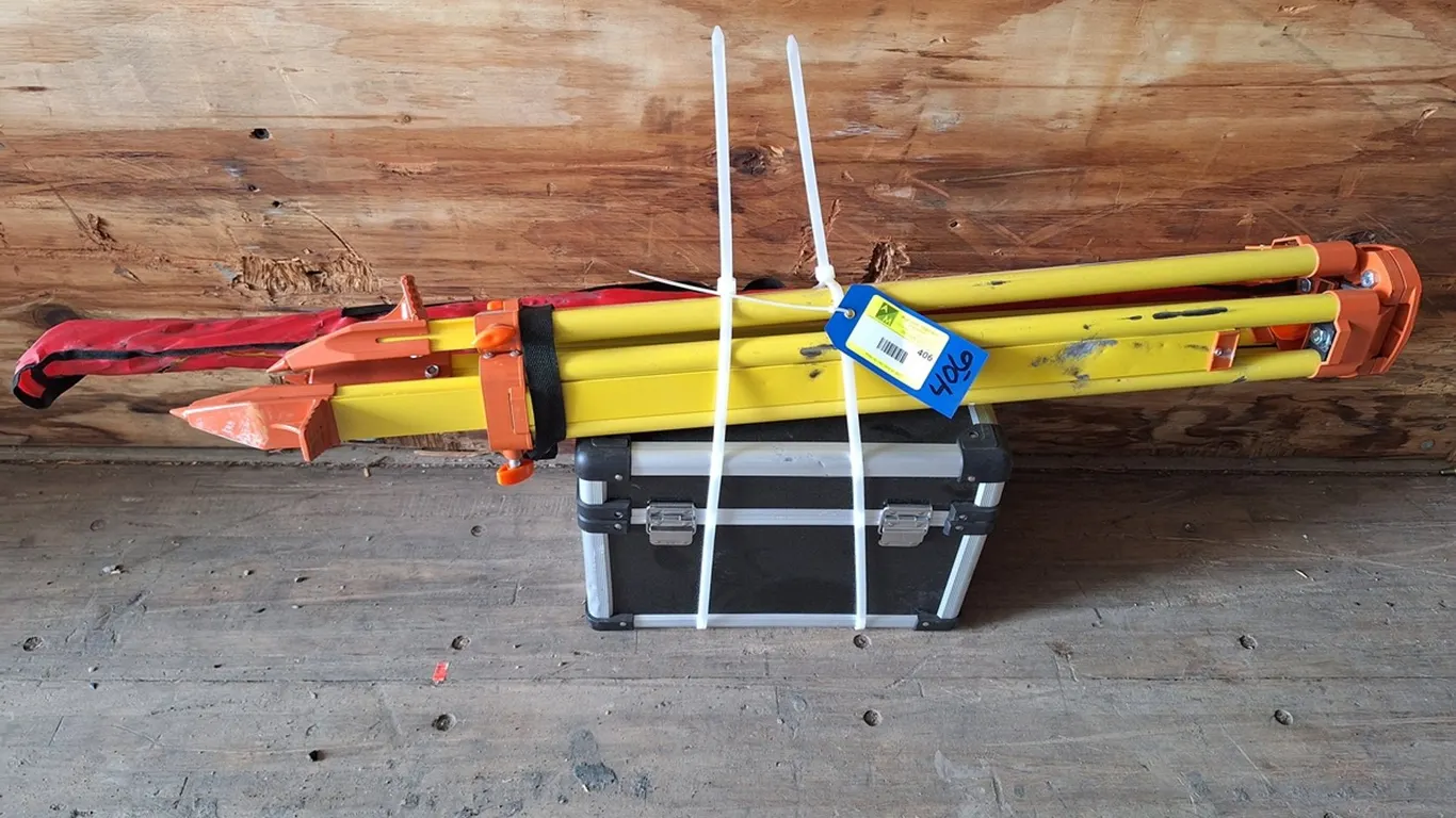 2026 Future Laser Level, Unused, Survey Equipment and Grade Control, Self-Leveling Rotary Laser Level with Batteries, Receiver, Tripod, Grade Rod