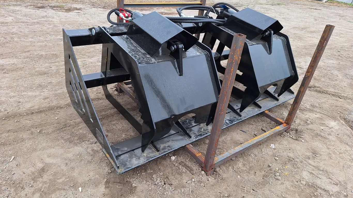 Skid Steer Hollow Wood Grabber, Model HWG78
