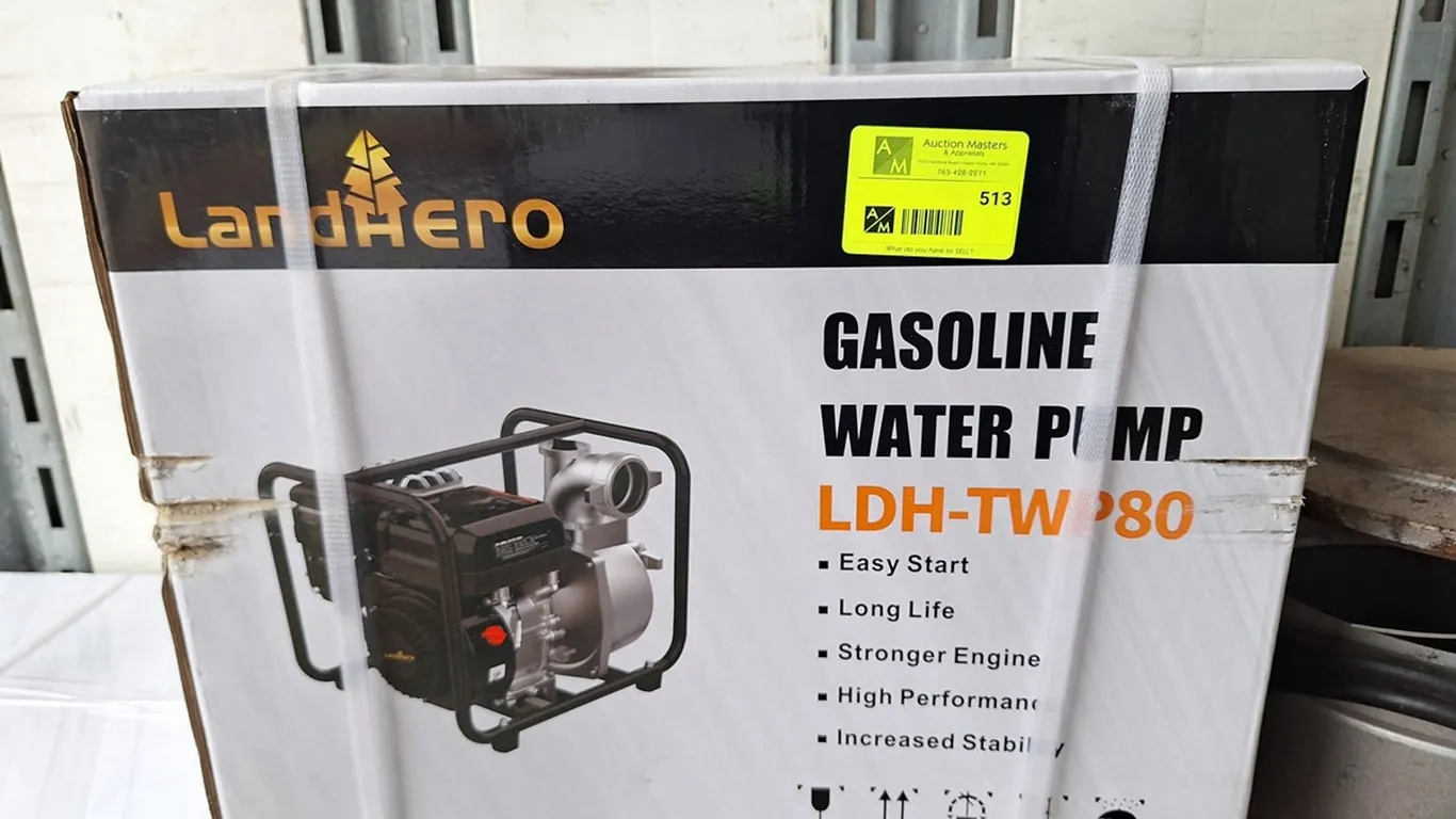 2026 Landhero Water Pump, Model LDH-TWP80, Unused