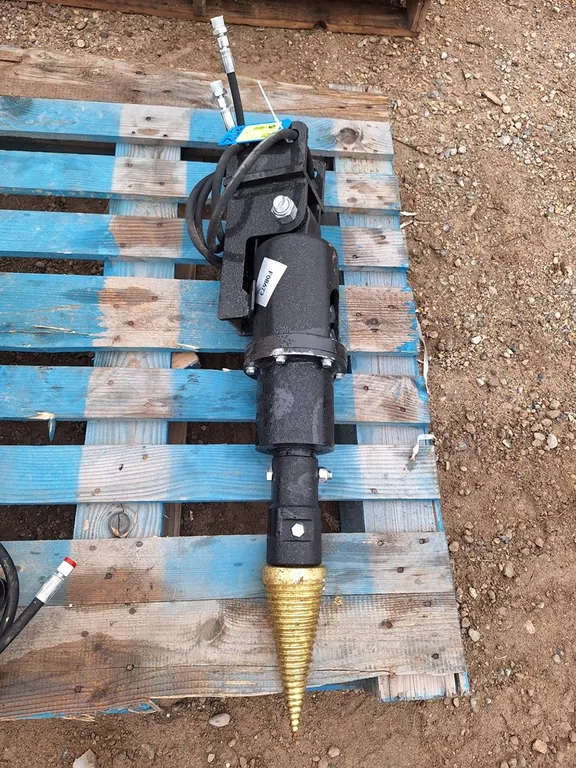 2026 Future Excavator Hydraulic Wood Drill Attachment, Unused, fits 1-3 ton excavator