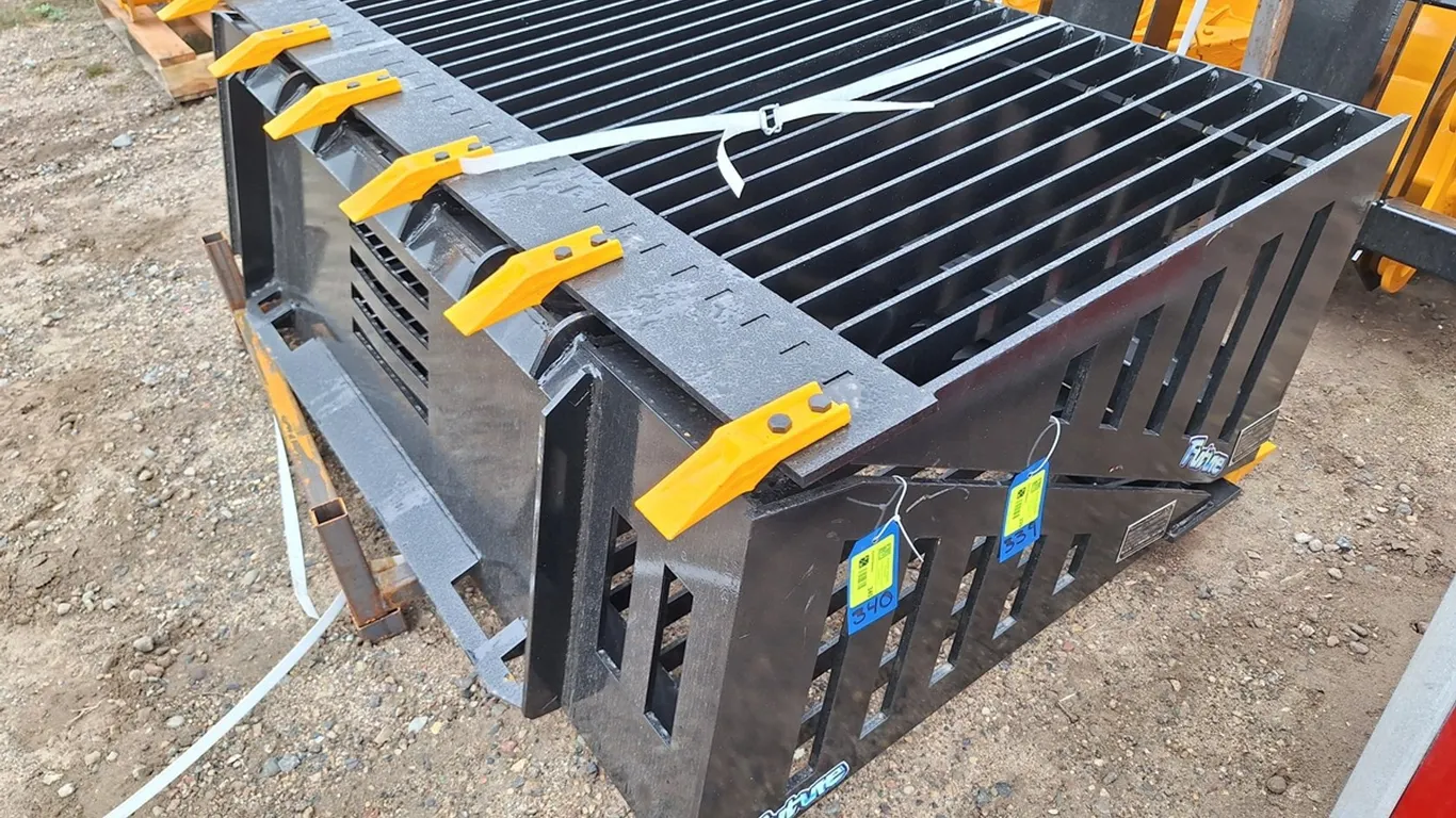 2026 Future Skid Steer Rock Bucket, Model FT-RB66, Unused, Working Width: 66", Volume: 0.4m\uFFFd, Working Pressure: 10Mpa-22Mpa