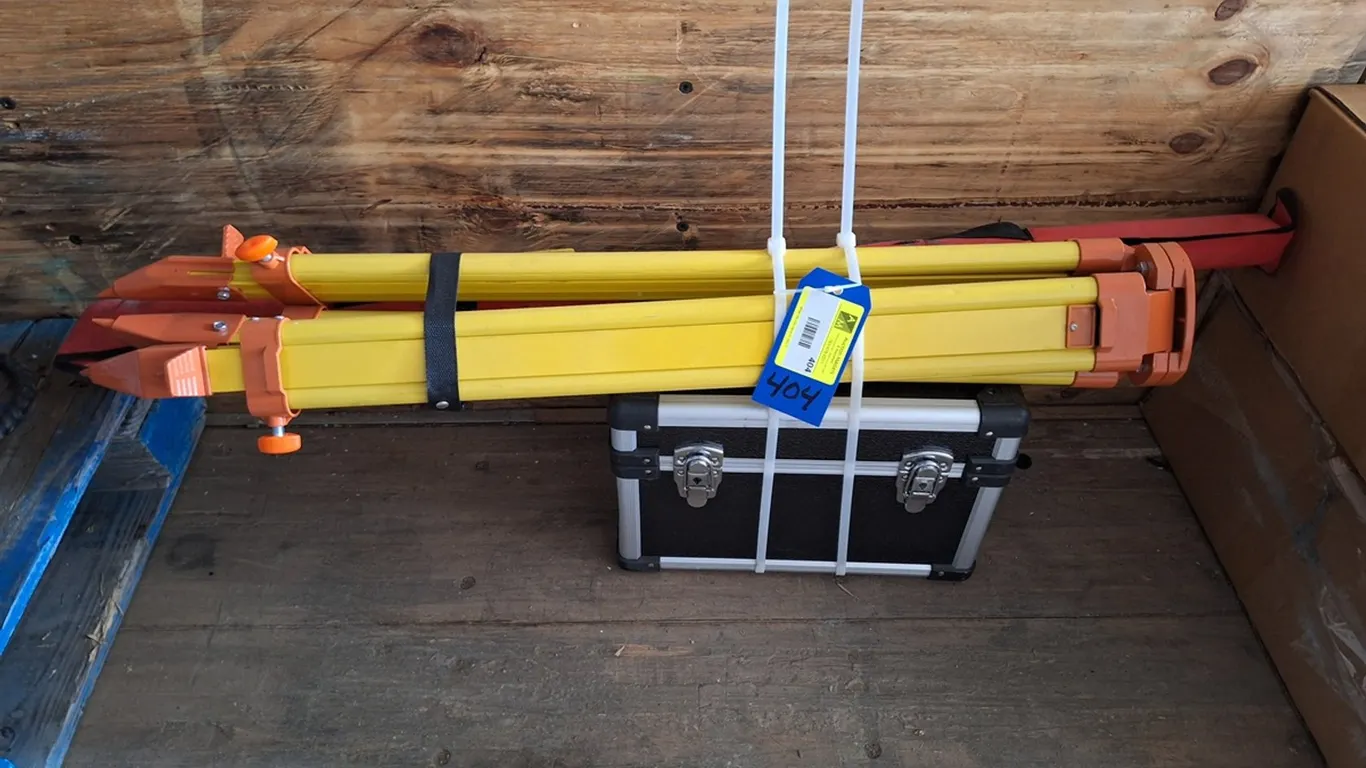 2026 Future Laser Level, Unused, Survey Equipment and Grade Control, Self-Leveling Rotary Laser Level with Batteries, Receiver, Tripod, Grade Rod