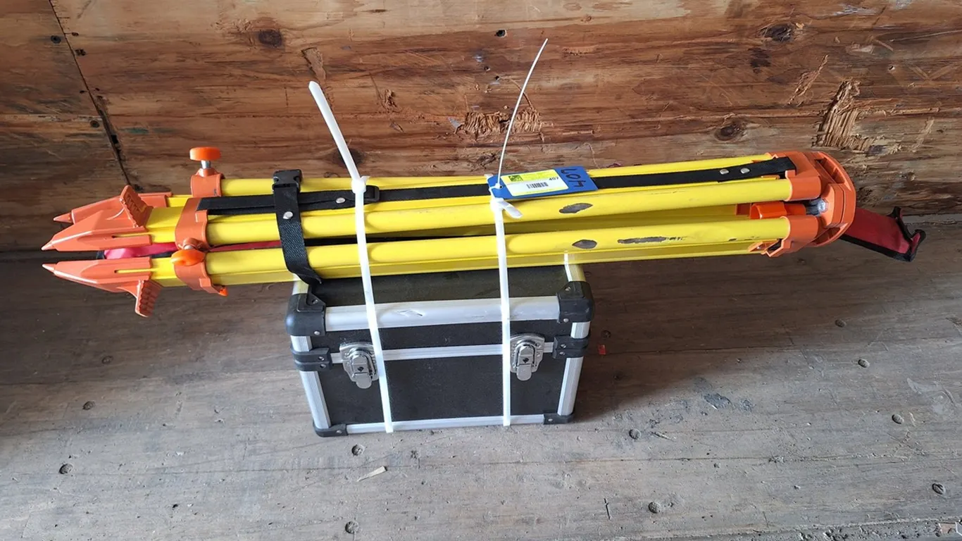 2026 Future Laser Level, Unused, Survey Equipment and Grade Control, Self-Leveling Rotary Laser Level with Batteries, Receiver, Tripod, Grade Rod