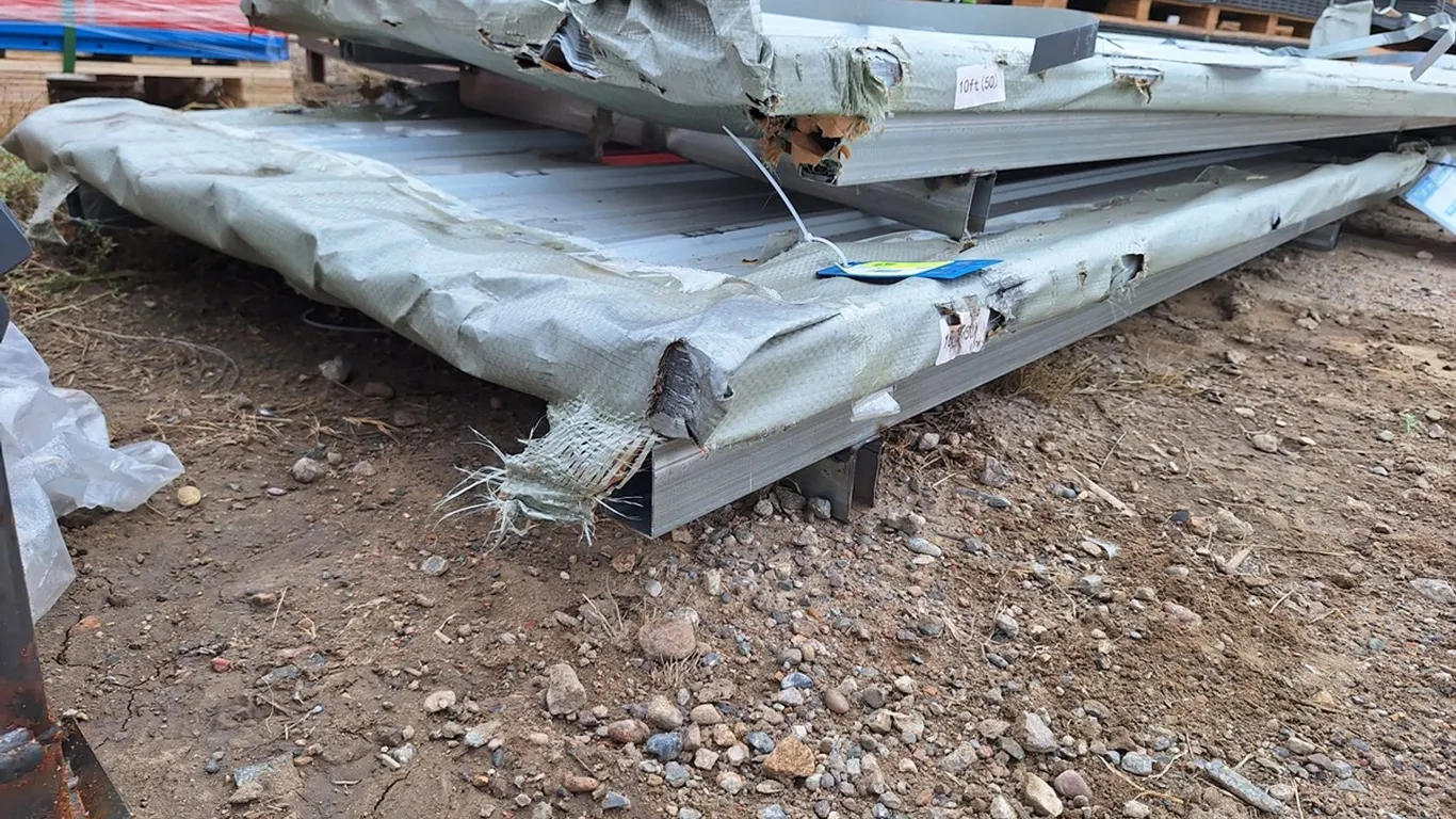 2026 Future Galvalume Steel Siding Roofing (50 - 10' Sheets), Model FT-XH50, Unused, 10' Qty of (50) Sheets Galvalume Steel Siding Roofing